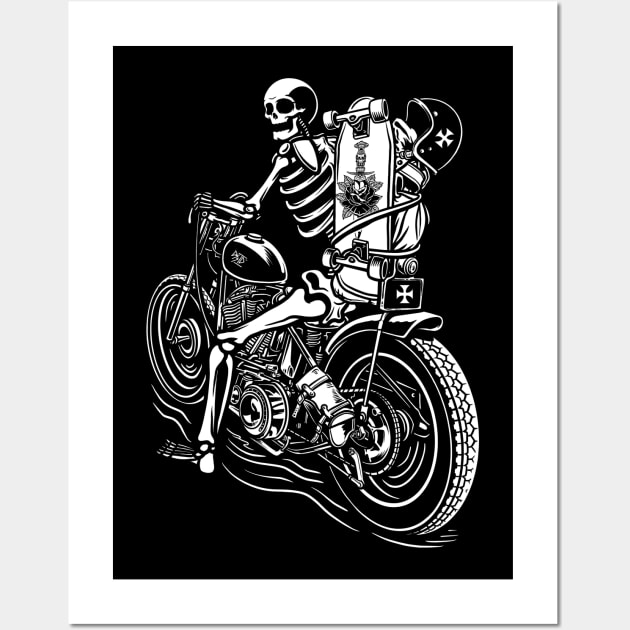 RIDE FAST-DIE HARD Wall Art by ds company